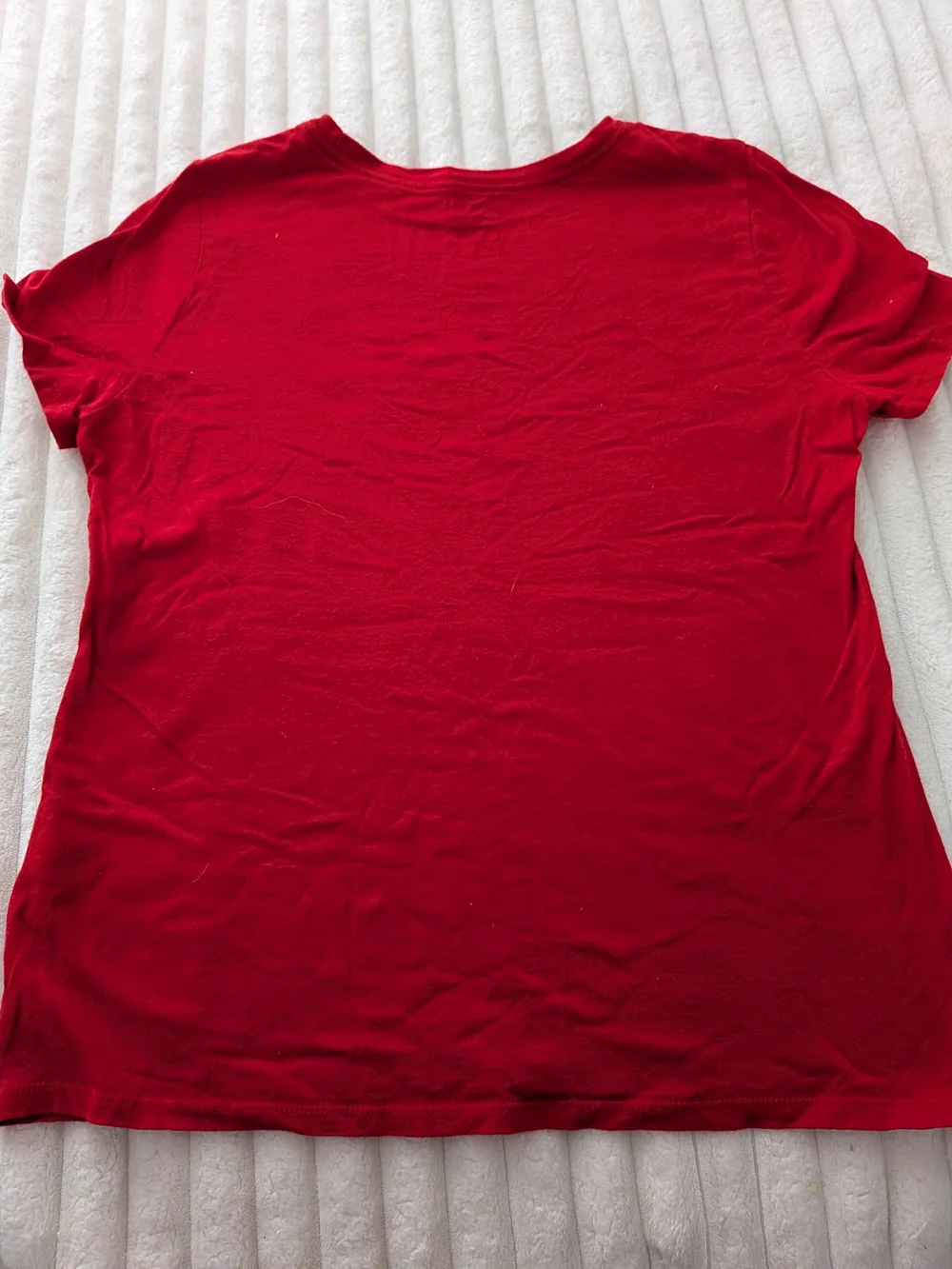 Nike Red Sparkle Graphic Tee